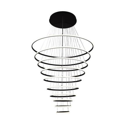 Himmennettävä LED-kattokruunu johdossa LED/365W/230V 3000-6500K halkaisija 100 cm + kauko-ohjaus