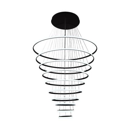 Himmennettävä LED-kattokruunu johdossa LED/365W/230V 3000-6500K halkaisija 100 cm + kauko-ohjaus