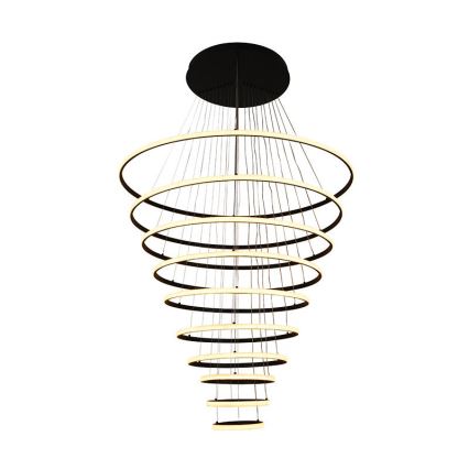 Himmennettävä LED-kattokruunu johdossa LED/365W/230V 3000-6500K halkaisija 100 cm + kauko-ohjaus