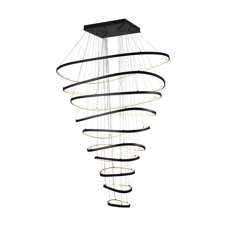 Himmennettävä LED-kattokruunu johdossa LED/370W/230V 3000-6500K + kauko-ohjaus