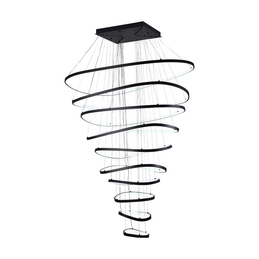 Himmennettävä LED-kattokruunu johdossa LED/370W/230V 3000-6500K + kauko-ohjaus