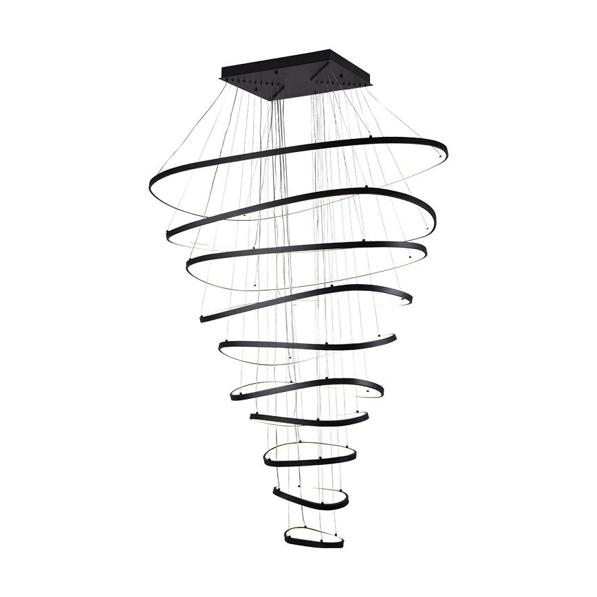Himmennettävä LED-kattokruunu johdossa LED/370W/230V 3000-6500K + kauko-ohjaus