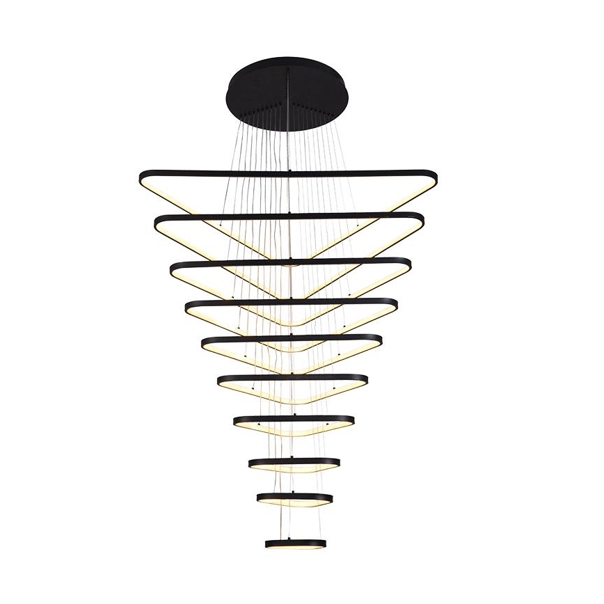 Himmennettävä LED-kattokruunu johdossa LED/385W/230V 3000-6500K + kauko-ohjaus