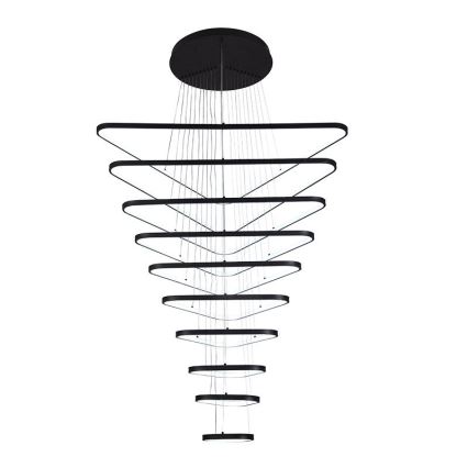 Himmennettävä LED-kattokruunu johdossa LED/385W/230V 3000-6500K + kauko-ohjaus