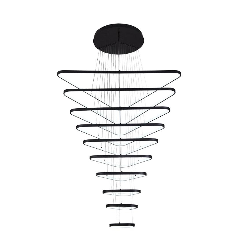Himmennettävä LED-kattokruunu johdossa LED/385W/230V 3000-6500K + kauko-ohjaus