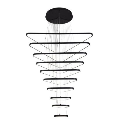 Himmennettävä LED-kattokruunu johdossa LED/385W/230V 3000-6500K + kauko-ohjaus