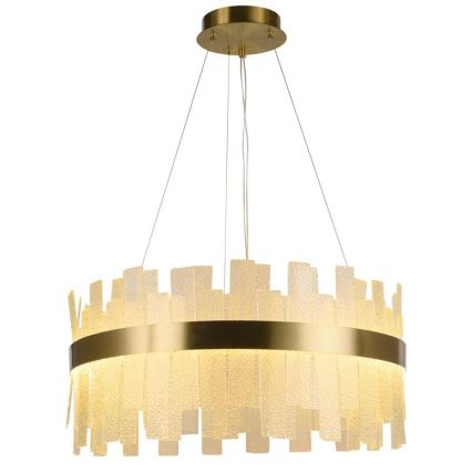 LED Himmennettävä kristalli kattokruunu johdossa LED/40W/230V 3000-6500K + kauko-ohjaus