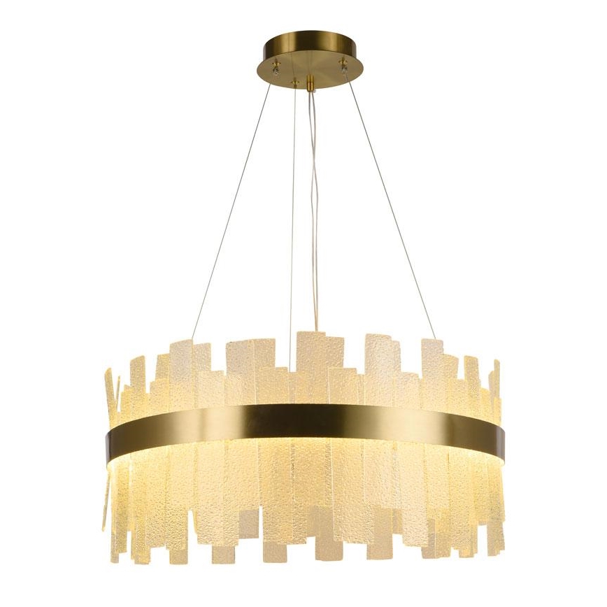LED Himmennettävä kristalli kattokruunu johdossa LED/40W/230V 3000-6500K + kauko-ohjaus