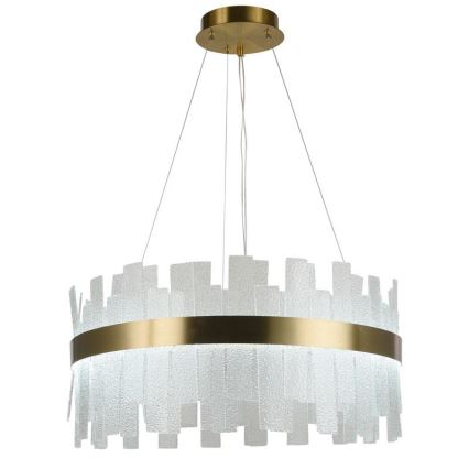 LED Himmennettävä kristalli kattokruunu johdossa LED/40W/230V 3000-6500K + kauko-ohjaus