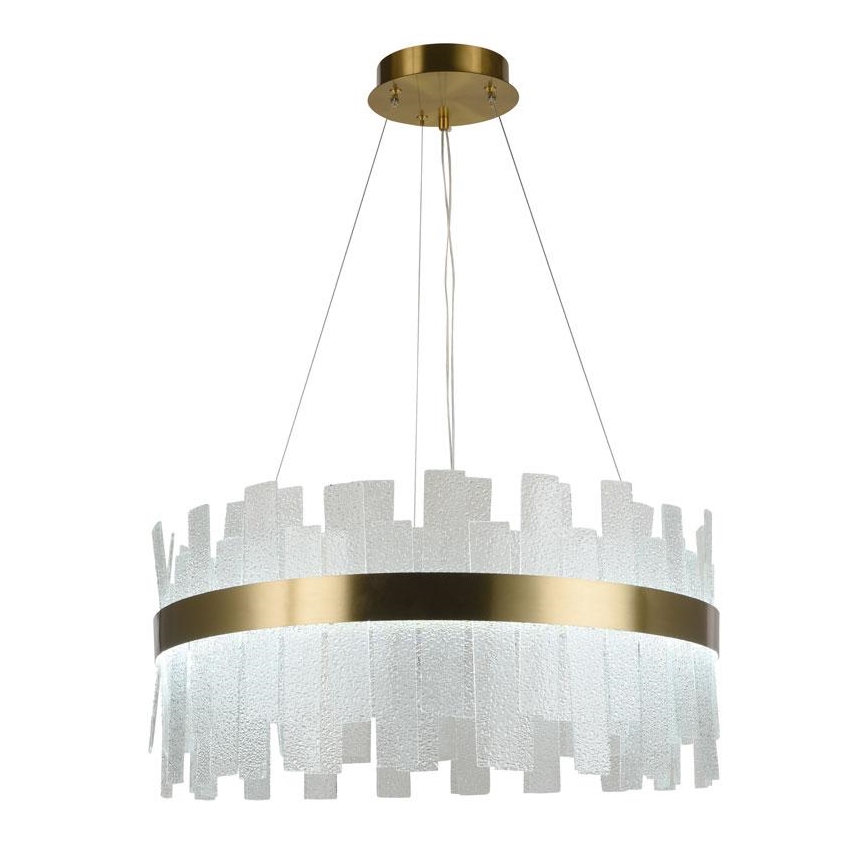 LED Himmennettävä kristalli kattokruunu johdossa LED/40W/230V 3000-6500K + kauko-ohjaus