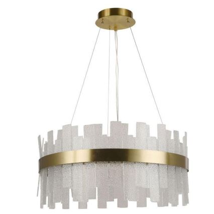LED Himmennettävä kristalli kattokruunu johdossa LED/40W/230V 3000-6500K + kauko-ohjaus