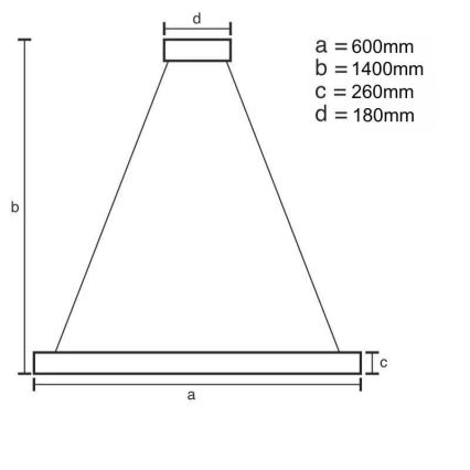 LED Himmennettävä kristalli kattokruunu johdossa LED/40W/230V 3000-6500K + kauko-ohjaus