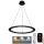 Himmennettävä LED-kattokruunu johdossa LED/40W/230V 3000-6500K + kauko-ohjaus