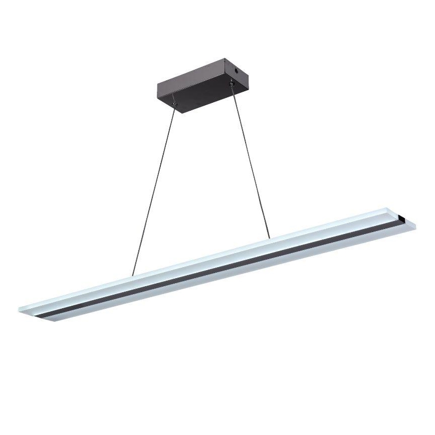 Himmennettävä LED-kattokruunu johdossa LED/40W/230V 3000-6500K kromi + kauko-ohjaus