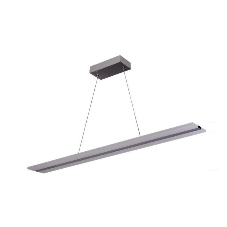 Himmennettävä LED-kattokruunu johdossa LED/40W/230V 3000-6500K kromi + kauko-ohjaus