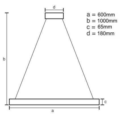LED Himmennettävä kristallikruunu narussa LED/40W/230V 3000-6500K kiiltävä kromi + kauko-ohjaus
