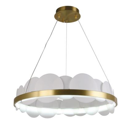 Himmennettävä LED-kattokruunu johdossa LED/40W/230V 3000-6500K kulta + kauko-ohjaus