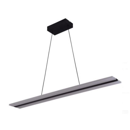 Himmennettävä LED-kattokruunu johdossa LED/40W/230V 3000-6500K musta + kauko-ohjaus
