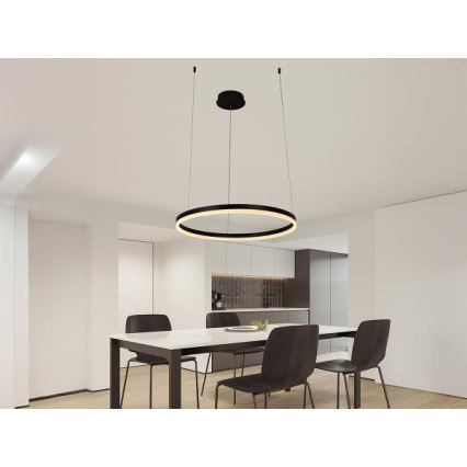 Himmennettävä LED-kattokruunu johdossa LED/42W/230V 3000-6500K + kauko-ohjaus