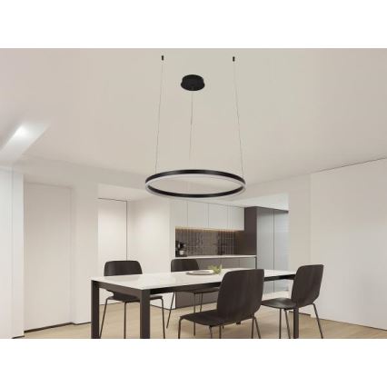 Himmennettävä LED-kattokruunu johdossa LED/42W/230V 3000-6500K + kauko-ohjaus