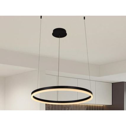 Himmennettävä LED-kattokruunu johdossa LED/42W/230V 3000-6500K + kauko-ohjaus