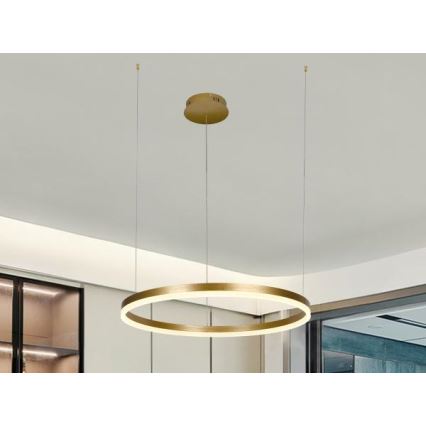 Himmennettävä LED-kattokruunu johdossa LED/42W/230V 3000-6500K + kauko-ohjaus