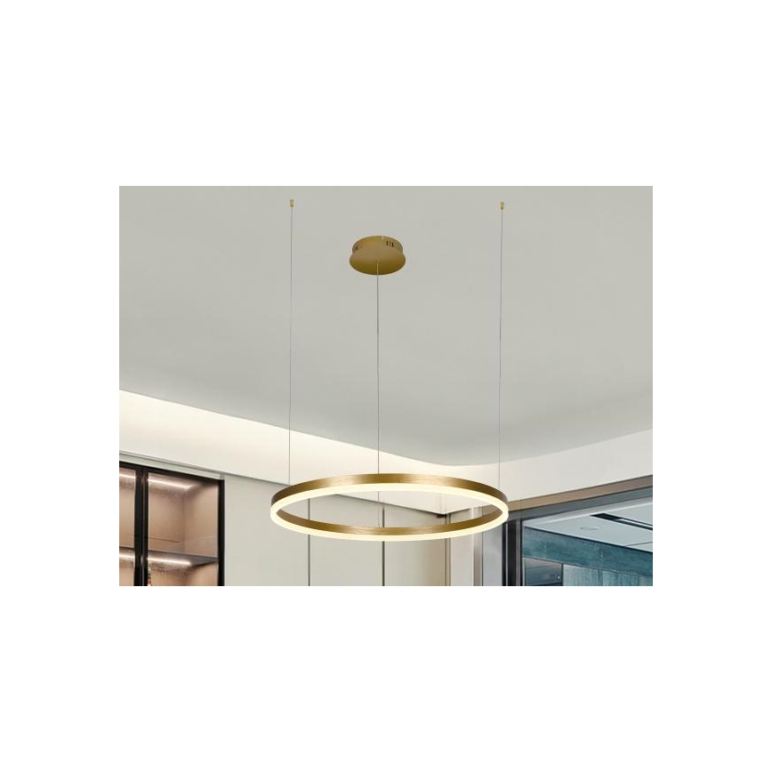 Himmennettävä LED-kattokruunu johdossa LED/42W/230V 3000-6500K + kauko-ohjaus