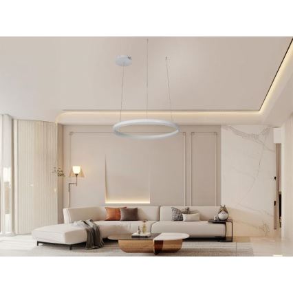 Himmennettävä LED-kattokruunu johdossa LED/42W/230V 3000-6500K + kauko-ohjaus