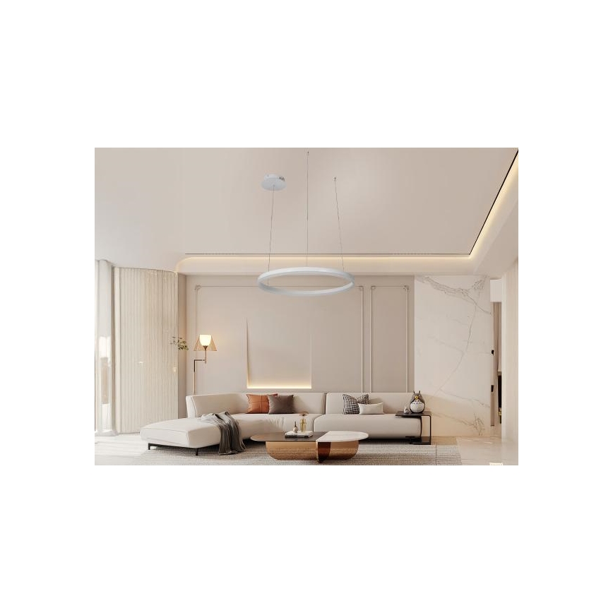 Himmennettävä LED-kattokruunu johdossa LED/42W/230V 3000-6500K + kauko-ohjaus