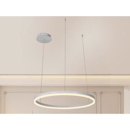 Himmennettävä LED-kattokruunu johdossa LED/42W/230V 3000-6500K + kauko-ohjaus