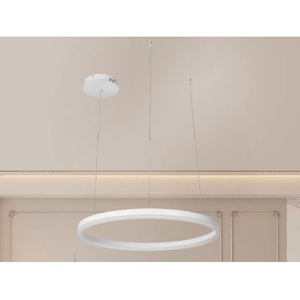 Himmennettävä LED-kattokruunu johdossa LED/42W/230V 3000-6500K + kauko-ohjaus