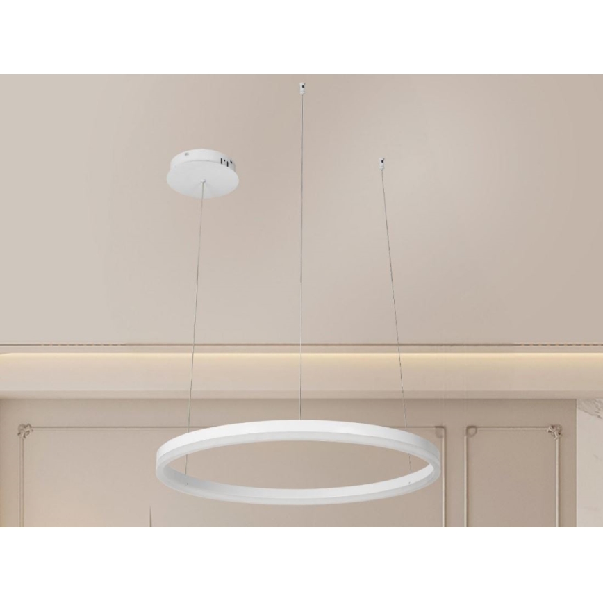 Himmennettävä LED-kattokruunu johdossa LED/42W/230V 3000-6500K + kauko-ohjaus
