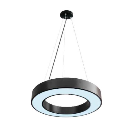 Himmennettävä LED-kattokruunu johdossa LED/45W/230V 3000-6500K musta + kauko-ohjaus