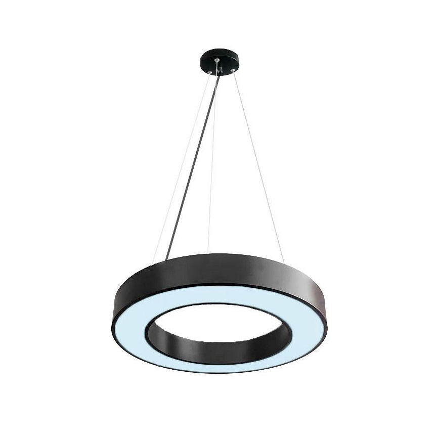 Himmennettävä LED-kattokruunu johdossa LED/45W/230V 3000-6500K musta + kauko-ohjaus