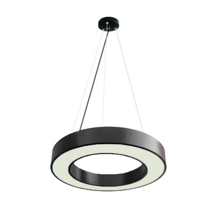Himmennettävä LED-kattokruunu johdossa LED/45W/230V 3000-6500K musta + kauko-ohjaus