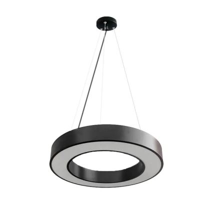 Himmennettävä LED-kattokruunu johdossa LED/45W/230V 3000-6500K musta + kauko-ohjaus