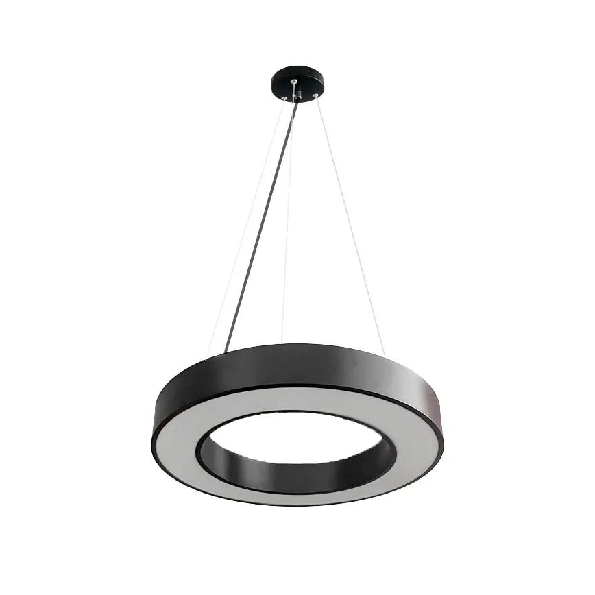 Himmennettävä LED-kattokruunu johdossa LED/45W/230V 3000-6500K musta + kauko-ohjaus