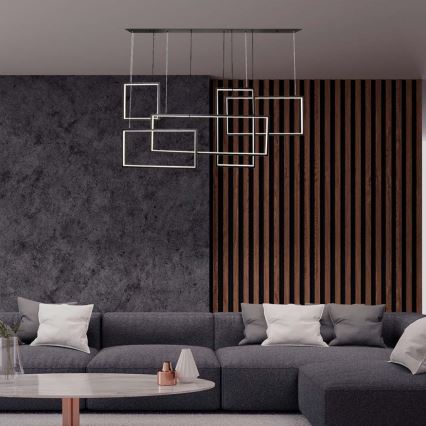 Himmennettävä LED-kattokruunu johdossa LED/45W/230V 3000K musta