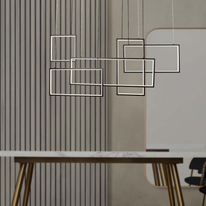 Himmennettävä LED-kattokruunu johdossa LED/45W/230V 3000K musta
