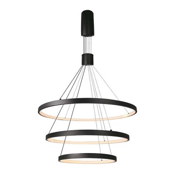 Himmennettävä LED-kattokruunu johdossa LED/46W/230V 3000K musta