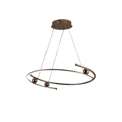 Himmennettävä LED-kattokruunu johdossa LED/50W/230V 3000-6500K + kauko-ohjaus