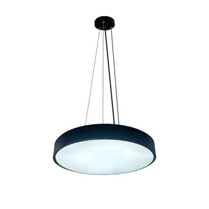 Himmennettävä LED-kattokruunu johdossa LED/50W/230V 3000-6500K musta + kauko-ohjaus