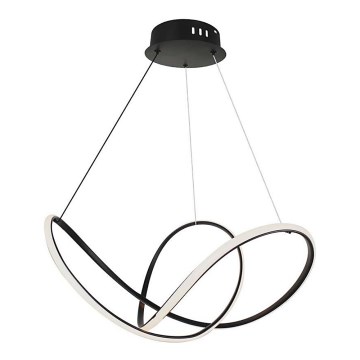 Himmennettävä LED-kattokruunu johdossa LED/50W/230V 3000K musta