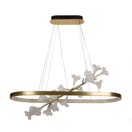 Himmennettävä LED-kattokruunu johdossa LED/55W/230V 3000-6500K + kauko-ohjaus