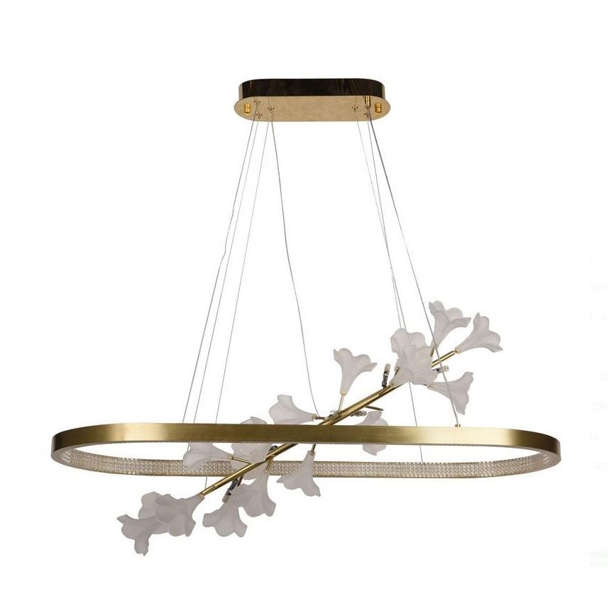 Himmennettävä LED-kattokruunu johdossa LED/55W/230V 3000-6500K + kauko-ohjaus