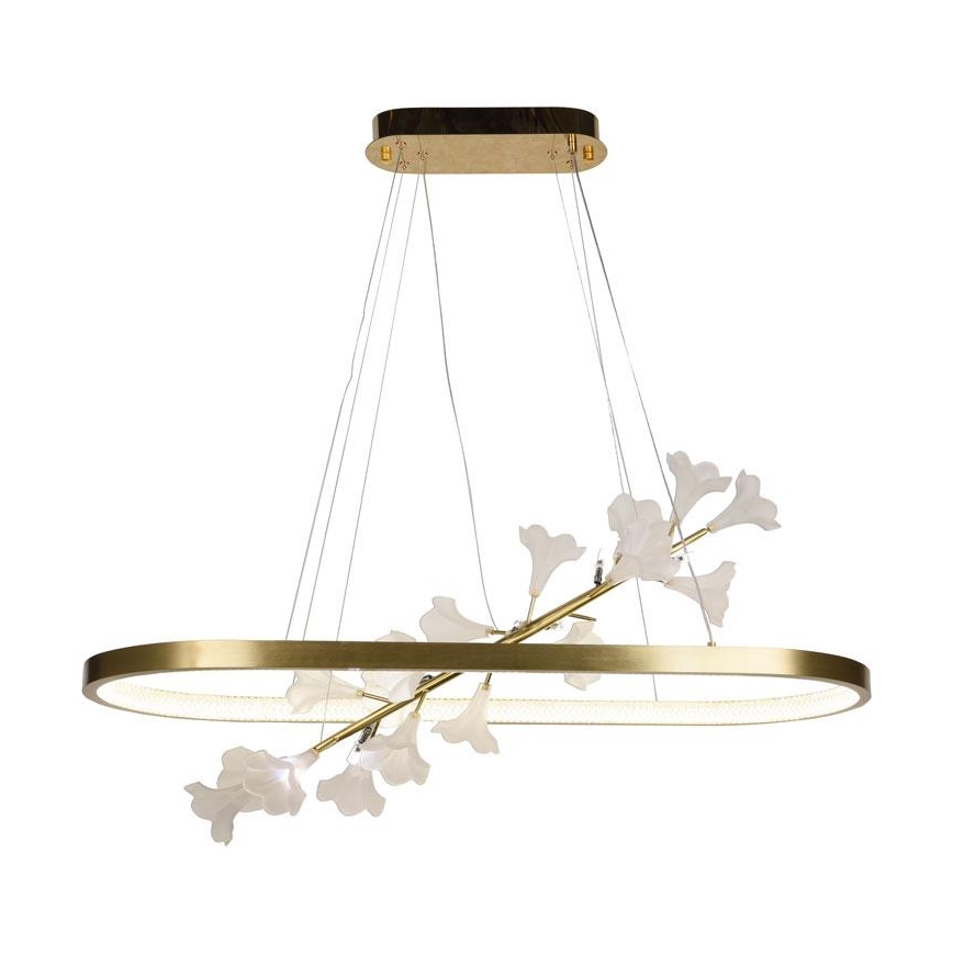 Himmennettävä LED-kattokruunu johdossa LED/55W/230V 3000-6500K + kauko-ohjaus