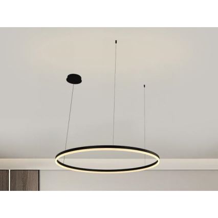 Himmennettävä LED-kattokruunu johdossa LED/55W/230V 3000-6500K + kauko-ohjaus