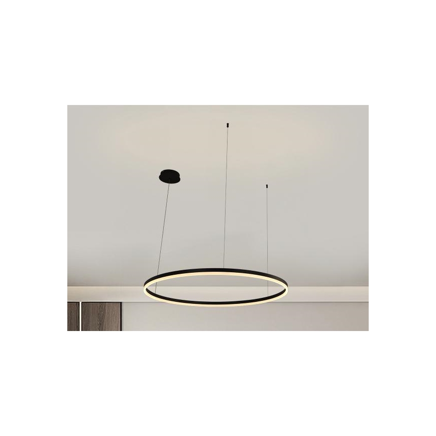 Himmennettävä LED-kattokruunu johdossa LED/55W/230V 3000-6500K + kauko-ohjaus