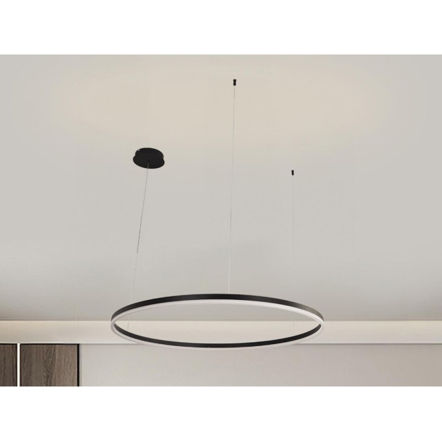 Himmennettävä LED-kattokruunu johdossa LED/55W/230V 3000-6500K + kauko-ohjaus