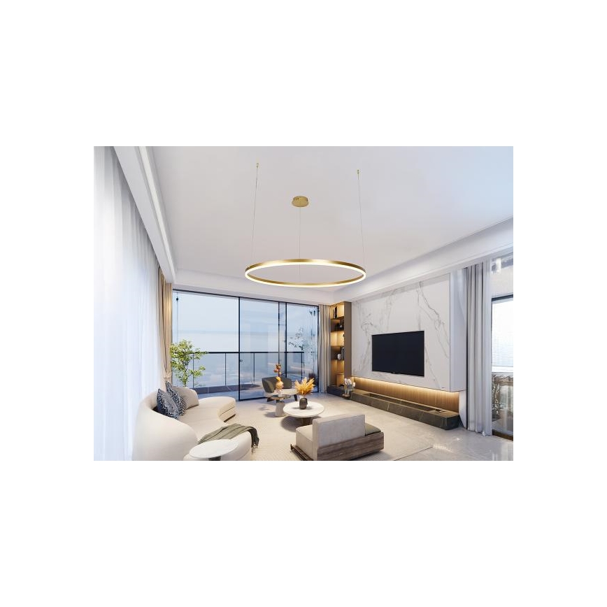 Himmennettävä LED-kattokruunu johdossa LED/55W/230V 3000-6500K + kauko-ohjaus